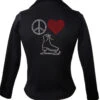 Kami-So Polartec Ice Skating Jacket - Peace Love Skate 3
