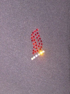 Black Jacket With "Pink Skate" Applique -DUMBA Clothing Shop 046 84496.1667938903