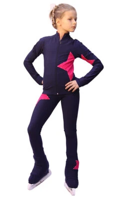 IceDress Figure Skating Thermal Jacket - Star (Gray-Blue With Raspberry) -DUMBA Clothing Shop 1428c118e41d 78730 88048 92908 99468 40472 66092.1605873956
