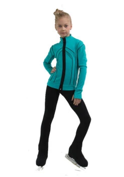 IceDress Figure Skating Jacket - Thermal - Kant (Mint With Black) -DUMBA Clothing Shop 1 31458 30972 32385.1582511102
