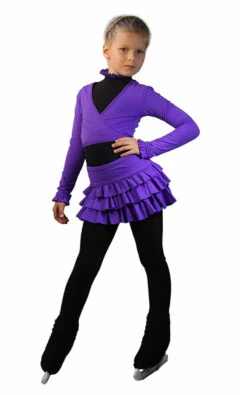 IceDress - Figure Skating Skirts - Lambada (Purple)