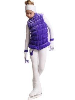 IceDress Figure Skating Vest - Thermal - Velvet (Purple)