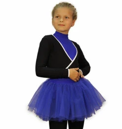 IceDress - Figure Skating Skirts - Tutu (Cornflower Blue)