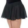 315 Jerry's Classic Black Georgette Skirt