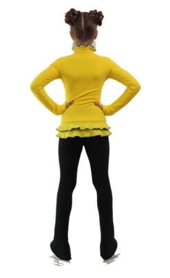 IceDress Figure Skating Jacket - Thermal - Minx (Yellow, Cornflower, Black) -DUMBA Clothing Shop 3 82960 17039 80037.1582541104
