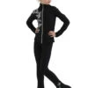 IceDress Figure Skating Pants - Thermal - Fairy Tale (Black)