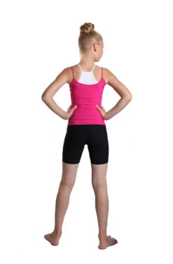 IceDress - Two-color Figure Skating Cami Top (Fuchsia And White) -DUMBA Clothing Shop 4.1672310835 18717.1672314499