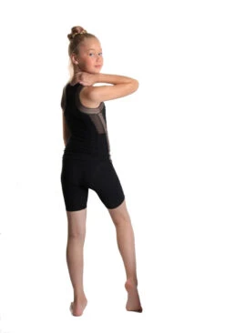 Icedress - Racerback Tank And Shorts (Black And Beige) -DUMBA Clothing Shop 4.1672313704 73298.1672314815