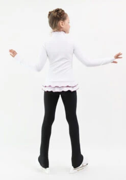 IceDress Figure Skating Jacket - Thermal - Minx (White, Purple, Black) -DUMBA Clothing Shop 4 36017 25933.1582488622