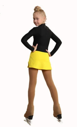 IceDress - Figure Skating Skirts - Bubble Gum (Yellow) -DUMBA Clothing Shop 535572923fa8 30563.1601464380