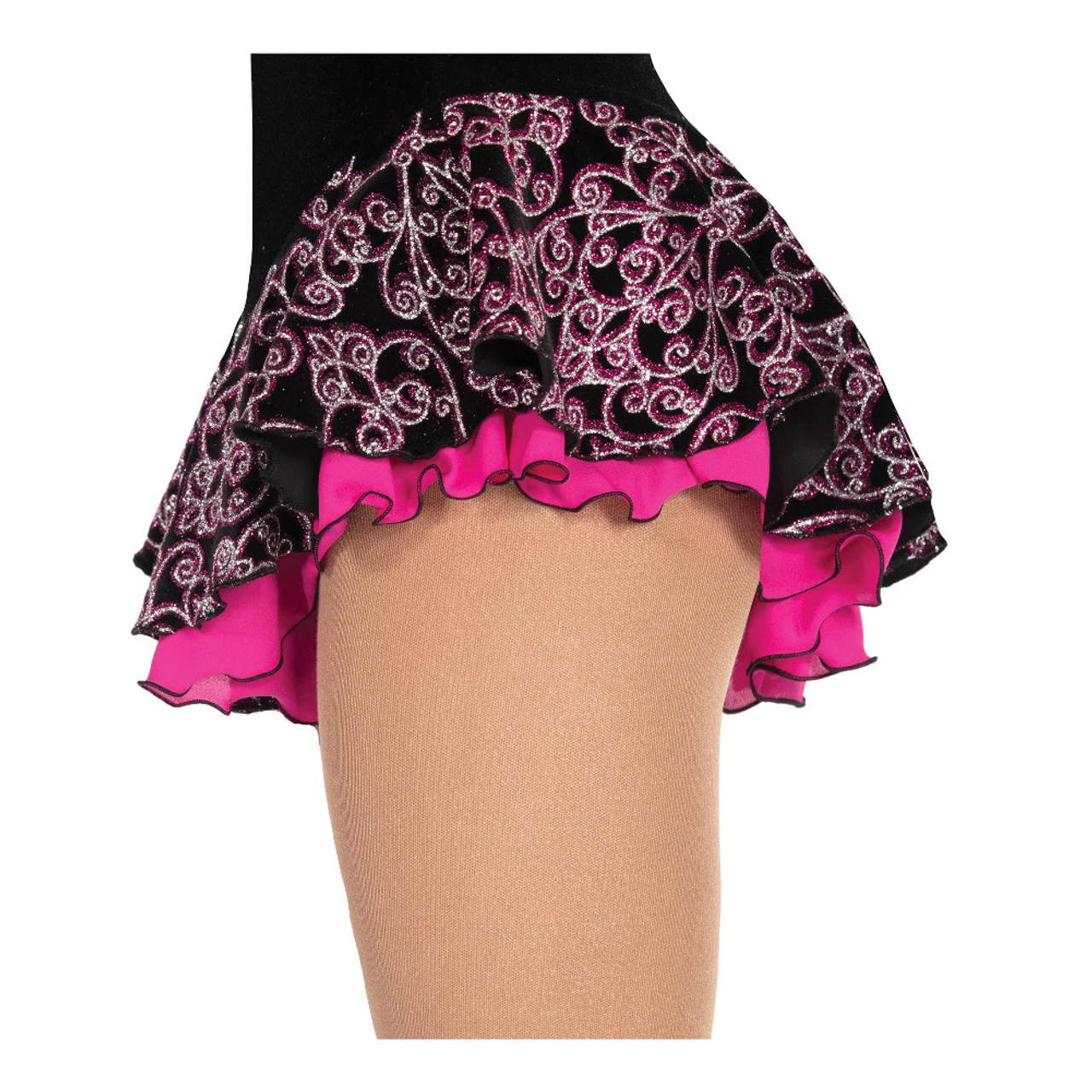Jerry's 314 Frost Glam Skirt (Black/Pink) 1 Jerry's 314 Frost Glam Skirt (Black/Pink)