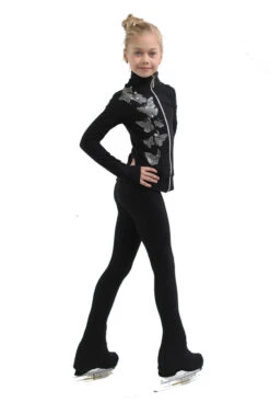 IceDress Figure Skating Jacket - Thermal - Fairy Tale (Black) -DUMBA Clothing Shop 5 38406 97810 69988.1582429230