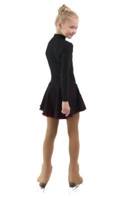 IceDress - Figure Skating Skirts - Harmony (Black With Fuchsia ) -DUMBA Clothing Shop 5c42aed3bad8 76533 31300 70257.1582518054