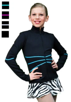 Chloe Noel Figure Skating Swirls Figure Skating Jacket J37