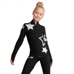 IceDress Figure Skating Pants - Thermal - Star Sky (Black With Silver) -DUMBA Clothing Shop 690ee7736040 87013 54886 82792.1601469263