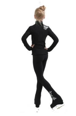 IceDress Figure Skating Pants - Thermal - Fairy Tale (Black) -DUMBA Clothing Shop 6 64121 23122 99909 15630.1582513083