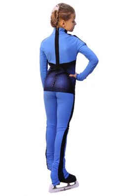 IceDress Figure Skating Outfit - Thermal - Jump (Blue With Black Stripes) -DUMBA Clothing Shop 769b8a68a47d 03293 51304 06085 62555 63843 70738.1582448040