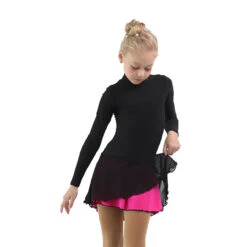 IceDress - Figure Skating Skirts - Harmony (Black With Fuchsia ) -DUMBA Clothing Shop 7921abf7361c 24608 29184 55180.1582518053