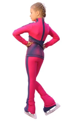 IceDress Figure Skating Pants - Jump (Raspberry With Gray-Blue Stripes) -DUMBA Clothing Shop 8771df63dba7 60291 88356 50225 90695 31685 31592.1582448035