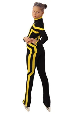 IceDress Figure Skating Outfit - Thermal - Vanguard - Sport (Black With Yellow) -DUMBA Clothing Shop 8bd17c42f802 79797 11288 94821.1582443526