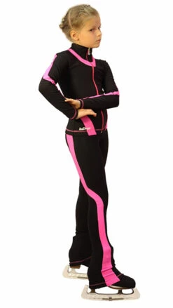 IceDress Figure Skating Thermal Jacket -Flip (Black With Pink Line) -DUMBA Clothing Shop 9536018e2fbbc481f896da6cb06d2e10 39800 36988 30060 90994 90671 89317 01000 08498.1582447997