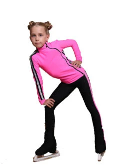 IceDress Figure Skating Pants - Thermal - Olympus (Hot Pink And Black) -DUMBA Clothing Shop 9e2107839b74 06614 77184 41303.1601469228