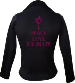 Kami-So Polartec Ice Skating Jacket - Peace Love Ice Skate 5 Kami-So Polartec Ice Skating Jacket - Peace Love Ice Skate -DUMBA Clothing Shop GMT Z00103 pink 07551.1604600411