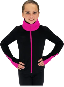 Chloe Noel JS883P Contract Elite Polartec Spiral Fleece Figure Skating Jacket -DUMBA Clothing Shop JS883P CP 07888.1657310761
