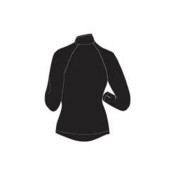 JT98 Princess Seam Fitted Figure Skating Jacket With Zipper Pocktes & Thumb Holes -DUMBA Clothing Shop JT98 Back 87742.1683658043