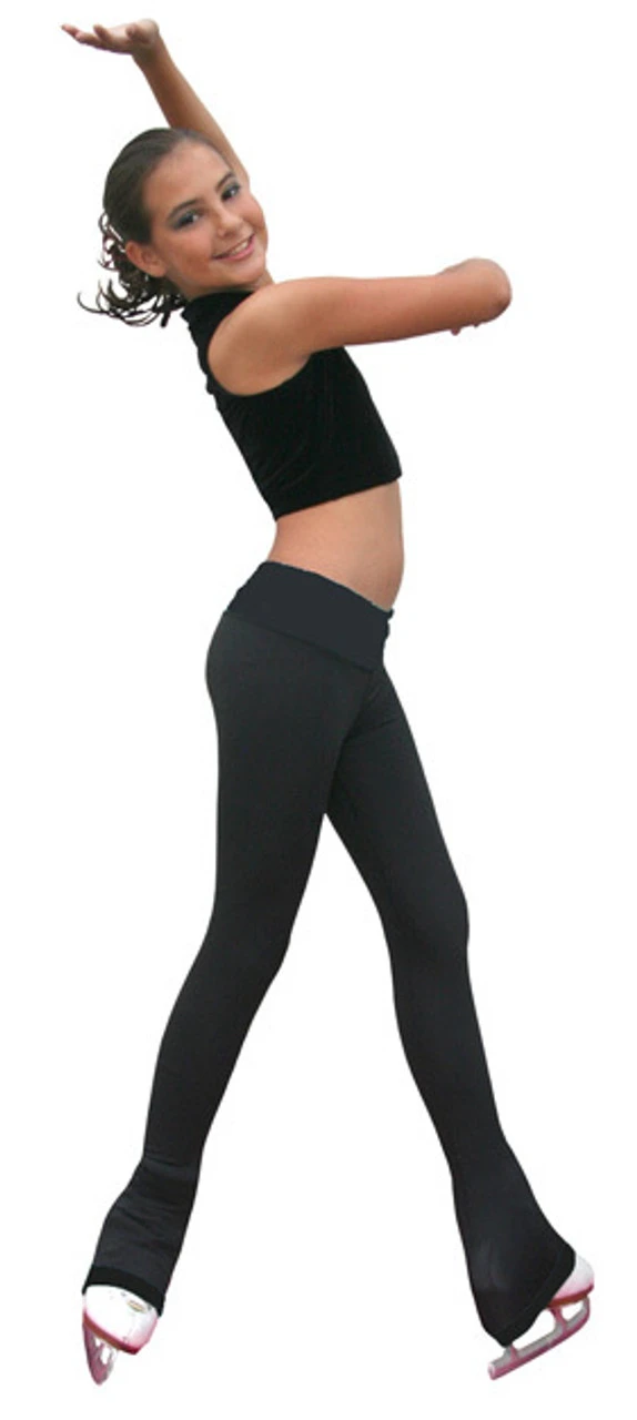 ChloeNoel P19 Reversible 2Tone Skate Figure Skating Pants With Contrast Cuff 2 ChloeNoel P19 Reversible 2Tone Skate Figure Skating Pants With Contrast Cuff - Image 2