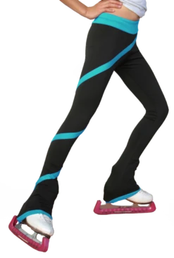 ChloeNoel P636F Spiral Light Weight Fleece Figure Skating Pants -DUMBA Clothing Shop P636F TQ 29795.1672864125