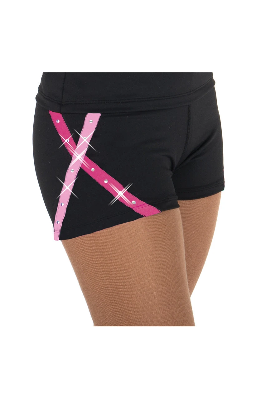 Jerry's 456 X-Bling Ice Skating Shorts - Pink 1 Jerry's 456 X-Bling Ice Skating Shorts - Pink