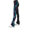 Jerry's S103 Ribbonette Figure Skating Leggings - Purple/Ocean