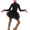 IceDress - Thermal Body (Black With Red Flounce)