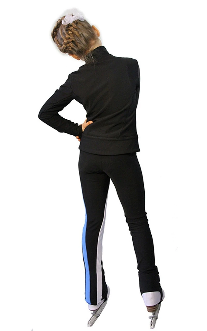 IceDress Figure Skating Outfit - Thermal - Twizzle-8 (Black) 4 IceDress Figure Skating Outfit - Thermal - Twizzle-8 (Black) - Image 4