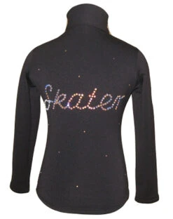 Ice Skating Jacket With "Skater" Applique