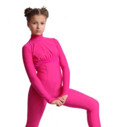 IceDress Figure Skating Overalls - Thermal - Style (Fuchsia With Velvet Trim) -DUMBA Clothing Shop c246d688bac6 90220 41301 82010 69662.1582514375