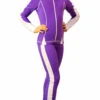 IceDress Ice Skating Outfit-Bracket (25% OFF, Violet With White Line)