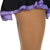 305 Jerry's Double Georgette Skirt - Black/Purple