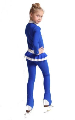 IceDress Figure Skating Overalls - Thermal - Valley (Cornflower With White) -DUMBA Clothing Shop f5874928d5b1 48457 07206 01296.1582439144