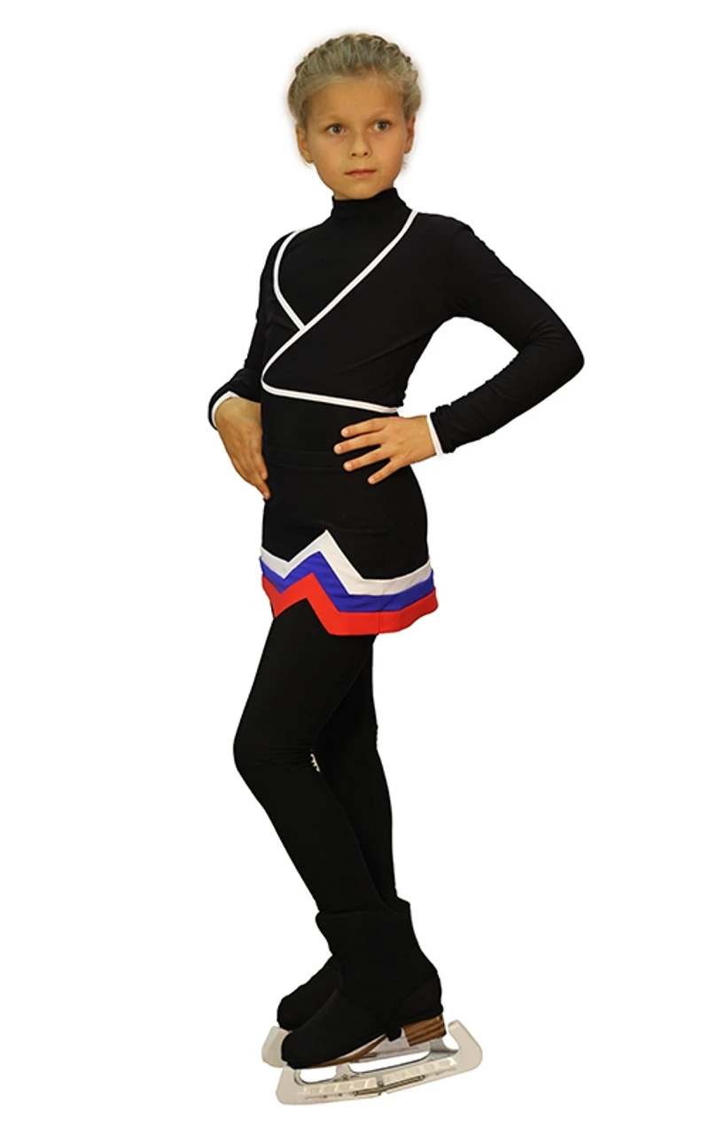 IceDress - Figure Skating Skirts -Line (Triple Color) 3 IceDress - Figure Skating Skirts -Line (Triple Color) - Image 3