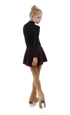 IceDress - Figure Skating Skirts - Harmony (Black With Hot Pink ) -DUMBA Clothing Shop ff902445617d 77518 27305 89705.1582511856