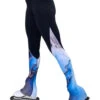 Elite Xpression - High Waist Black Legging - Marbled Blue