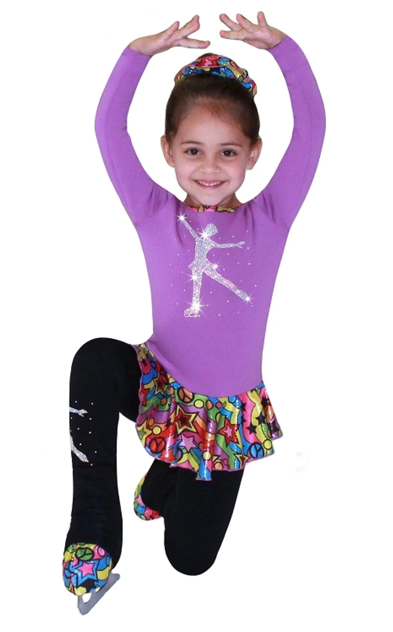 " Skating Girl " Ice Skating Outfit Gift Set 1 " Skating Girl " Ice Skating Outfit Gift Set