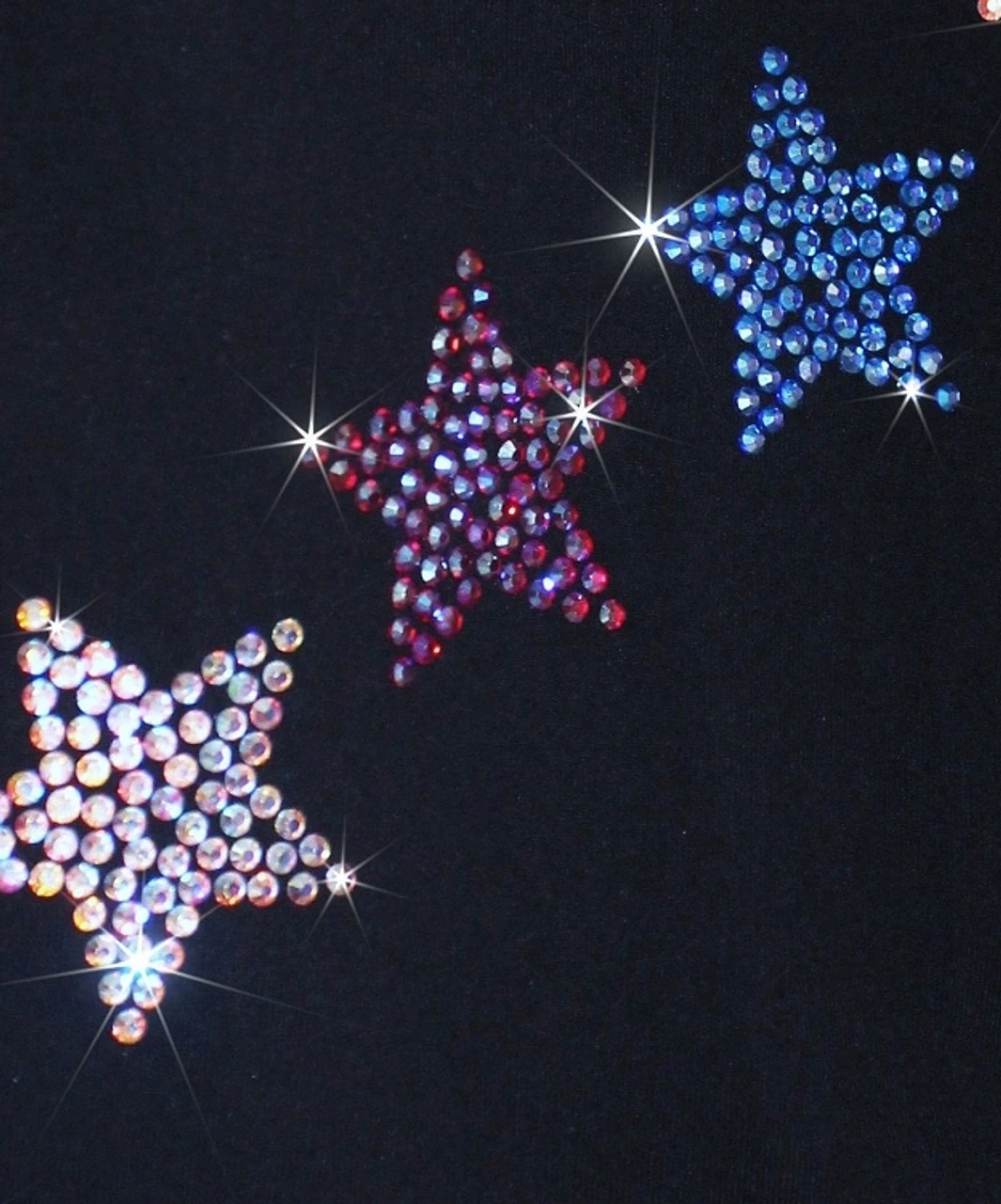 Ice Skating Pants With "USA Spiral Stars " Rhinestones Design (15% OFF, Size AXS) 2 Ice Skating Pants With "USA Spiral Stars " Rhinestones Design (15% OFF, Size AXS) - Image 2